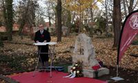 Uwe Reckmann OB-Wahl-Kandidat: Ansprache anlässlich der Einweihung des Gedenksteins zum Ende des 1. Weltkrieges vor 100 Jahren