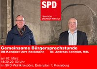 Uwe Reckmann - OB-Wahl-Kandidat mit Dr. Andreas Schmidt